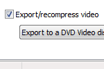 Export to DVD